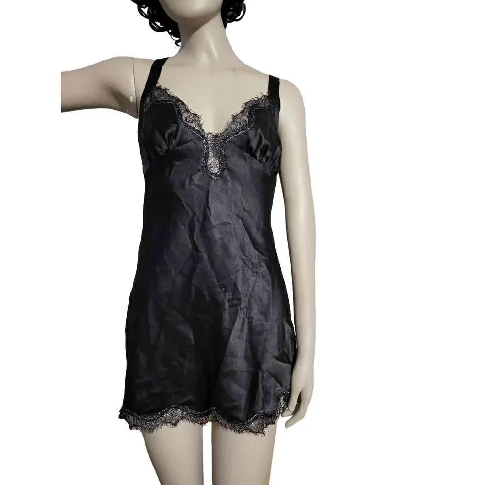 Frederick's of Hollywood Satin Slip - Picture 1 of 4